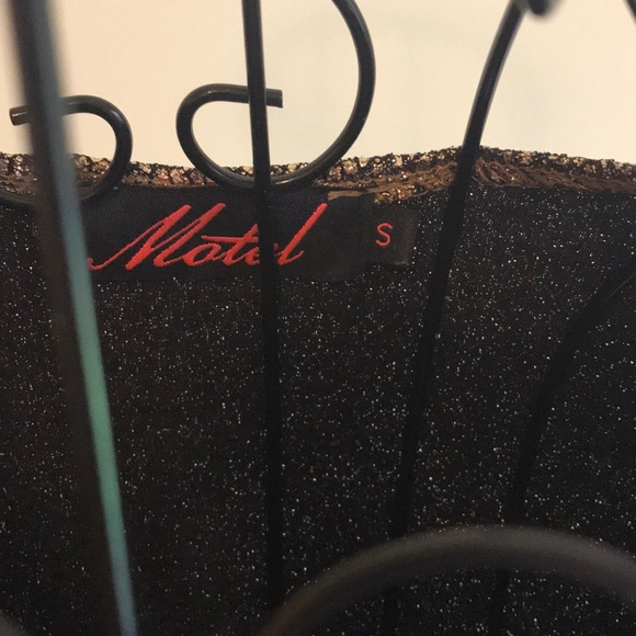 SOLD Gold Long Sleeve Dress - Picture 4 of 6